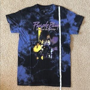 Tie Dye Prince Purple Rain T Shirt